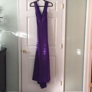 Calvin Klein purple gown size 4